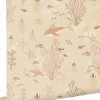 ESTAhome papier peint le monde sous-marin beige chaud - 50 x 900 cm - 130930