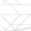 ESTAhome papier peint lignes graphiques noir et blanc - 53 cm x 10.05 m - 139235