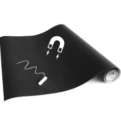 ESTAhome papier peint magnétique ardoise noir - 53 x 300 cm - 155001