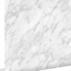 ESTAhome papier peint marbre blanc et gris - 53 cm x 10.05 m - 139195