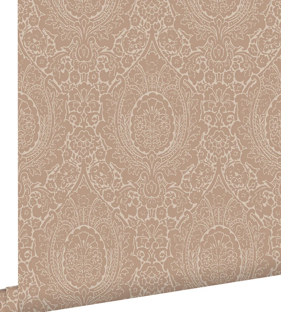 ESTAhome papier peint ornement vieux rose - 50 x 900 cm - 139632