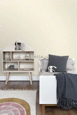 ESTAhome papier peint ours beige - 53 cm x 10.05 m - 137301