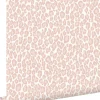 ESTAhome papier peint peau de léopard rose clair - 53 cm x 10.05 m - 139150