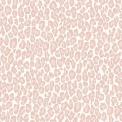 ESTAhome papier peint peau de léopard rose clair - 53 cm x 10.05 m - 139150