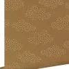 ESTAhome papier peint petits nuages jaune ocre et beige - 50 x 900 cm - 139978