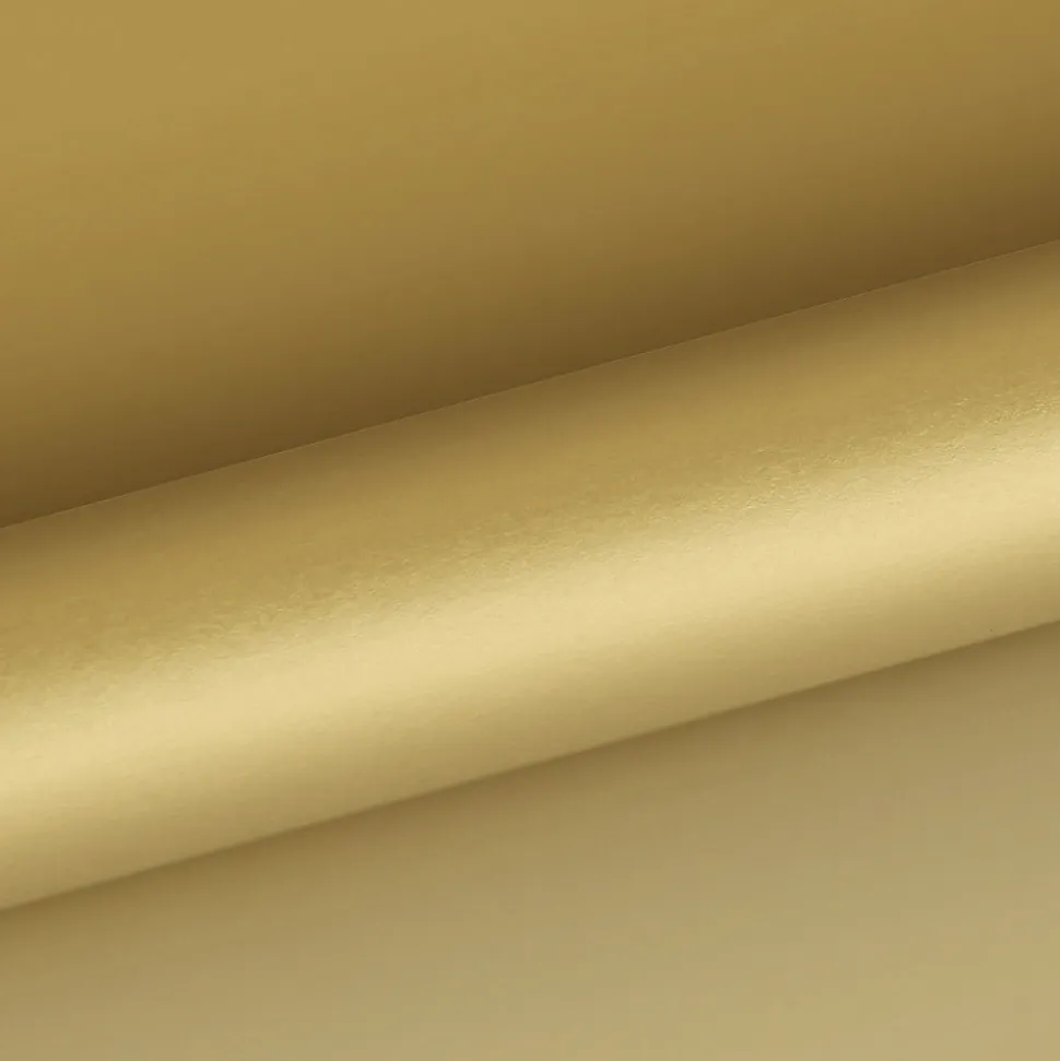 ESTAhome papier peint uni or brillant - 53 cm x 10.05 m - 139110