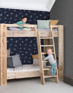 ESTAhome papier peint Univers bleu foncé - 50 x 900 cm - 139463