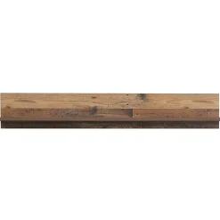Etagère murale 160 cm décor bois vieilli - BUCK