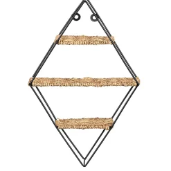 Etagère murale design métal et corde Natural Living