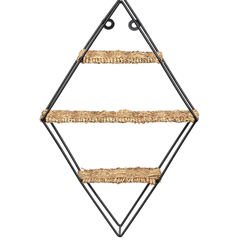 Etagère murale design métal et corde Natural Living