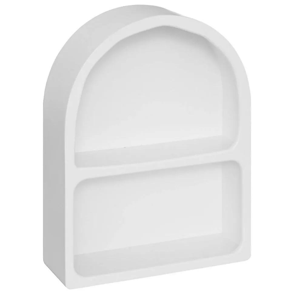 Etagère murale Rivi 45x35cm blanc - Atmosphera
