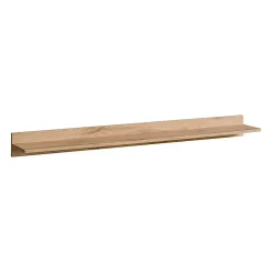 Etagère murale TINO 150 cm Chene Wotan Style industriel et scandinave