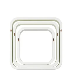 Etagères murales cubes modulables Cusko Form, blanc, 3 pièces