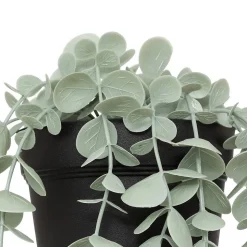 Eucalyptus artificiel en pot Merly vert H51cm- Vert foncé- Atmosphera