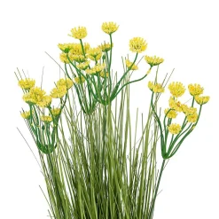 Fagot de fleurs artificielles Ludo H60cm- Blanc- Atmosphera