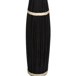 Fagot orchidée - blanc et noir - H150 cm - Blanc- Atmosphera