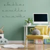 Fais de ta vie un rêve et d'un rêve une réalité - Sculpture fil de fer 50-60 cm - Bijoux de mur