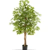 Ficus artificiel à l'aspect naturel avec beaucoup de volume 160cm