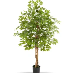 Ficus artificiel à l'aspect naturel avec beaucoup de volume 160cm