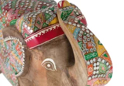 Figurine décorative en forme d'éléphant, hauteur 65 cm