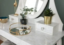 Film adhésif décoratif D-C-Fix Marmor Cortes gold PVC avec adhésif marbre lisse mat et satiné blanc et doré L. 200 x l. 67,5 cm