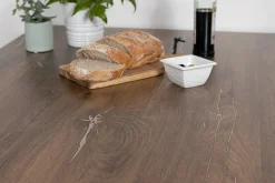 Film adhésif décoratif D-C-Fix Hölzer Flagstaff Oak PVC avec adhésif bois structuré mat et satiné marron L. 200 x l. 67,5 cm