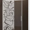 Film Fenêtre Anti Regard Occultant - ROSES - Stickers Autocollant Brise-Vue pour Vitre & Porte de Douche - 150x45cm