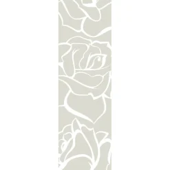 Film Fenêtre Anti Regard Occultant - ROSES - Stickers Autocollant Brise-Vue pour Vitre & Porte de Douche - 150x45cm