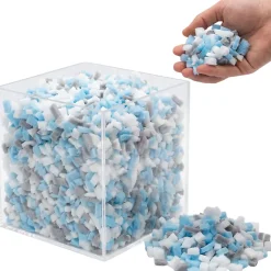 Flocons de mousse de rembourrage déchiquetée polyuréthane BANANAIR, sachet 1000 L