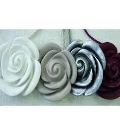 FLORA - Embrasse Magnétique - Bouton de Rose