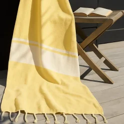 Fouta à franges 90x180cm, Flota