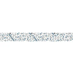 Frise adhésive autocollante marbre coloré bleu, 10 cm X 300 cm, décorative pour murs et sols