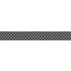 Frise adhésive autocollante 5 cm X 300 cm - Déco murale arboréa noir et blanc éventails - 150 cm