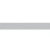 Frise adhésive autocollante 15 cm X 300 cm, motif pois blanc sur fond gris, décorative pour murs et meubles.