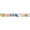 Frise adhésive autocollante pour chambre d'enfant, 10 cm X 300 cm, déco rigolote avec têtes d'animaux.