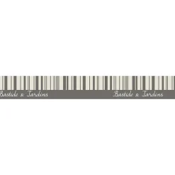 Frise adhésive gris rétro, déco bastide & jardins, 10x300 cm. Décorez votre intérieur
