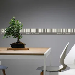 Frise adhésive gris rétro, déco bastide & jardins, 10x300 cm. Décorez votre intérieur