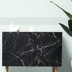 Frise adhésive Maelselv 15x300 cm, losange amboité, autocollante, déco intérieure blanche.