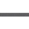 Frise décorative adhésive, arboréa noir motif éventails noir et blanc, 5 cm X 300 cm