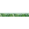 Frise décorative adhésive, amazonia, motif feuilles tropicals vertes, 5 cm X 300 cm