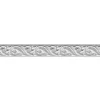 Frise décorative adhésive, acanthe motif en imitation de moulure baroque, 5 cm X 300 cm