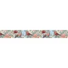Frise décorative adhésive, frise william morris, nature, fleurs, oiseaux, 5 cm X 300 cm
