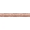 Frise décorative adhésive, lignes horizontales, dessinées, beige rosé, 5 cm X 300 cm