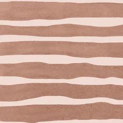 Frise décorative adhésive, lignes horizontales, dessinées, beige rosé, 5 cm X 300 cm