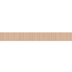 Frise décorative adhésive, petits traits, dessinés, beige, 5 cm X 300 cm