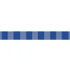 Frise décorative adhésive, rayures verticales larges, bleu, motif géométrique, 5 cm X 300 cm