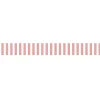 Frise décorative adhésive, Rayure rose pâle apaisant, dans la tendance rayure, 9 cm X 300 cm