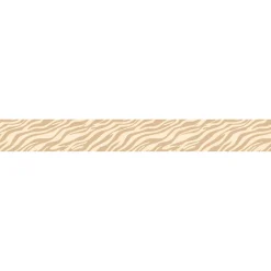 Frise décorative adhésive, zèbre chic pour tendance exotique moderne, 5 cm X 300 cm