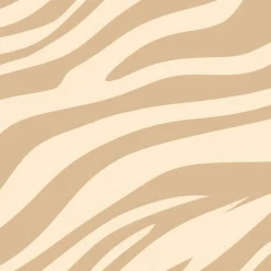 Frise décorative adhésive, zèbre chic pour tendance exotique moderne, 5 cm X 300 cm