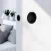 Galandage rond à visser GoodHome Minzh mat noir Ø55mm